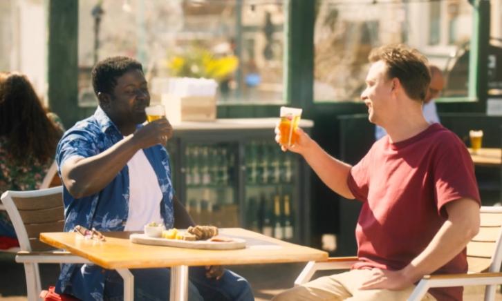 Amstel we mogen weer naar het terras